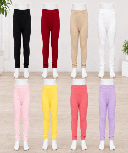 Baby-Girls-Premium-Stretch-Leggings-–-Soft-Comfortable-Multi-Color-Tights
