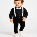 Boys-Formal-Shirt-Pant-Set-with-Bow-Tie-and-Gallus-Suspenders