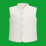 Boys Premium Embroidered Sequin Waistcoat with Golden Buttons 1 To 12 Years (15)