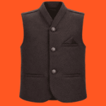 Boys Premium Embroidered Sequin Waistcoat with Golden Buttons 1 To 12 Years (4)