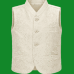 Boys Premium Embroidered Sequin Waistcoat with Golden Buttons 1 To 12 Years (7)
