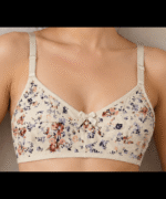 Ladies Floral Print Cotton Blended Full Coverage Bra – Soft & Comfortable Fit - Image 7
