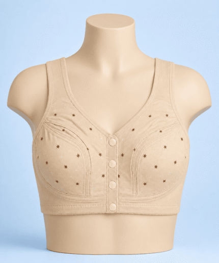 Ladies-Front-Closure-Non-Padded-Full-Coverage-Bra-–-Soft-Comfortable-Fit