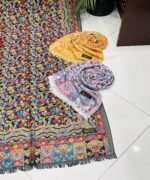 Ladies Highly Printed Rabit Woollen Scarf - Image 11