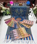 Ladies Highly Printed Rabit Woollen Scarf - Image 12