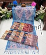 Ladies Highly Printed Rabit Woollen Scarf - Image 4