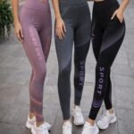 Ladies Premium High-Waist Printed Sports Leggings – Stretch Fitness & Workout Tights