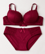 Ladies-Premium-Lace-Padded-Bra-Panty-Lingerie-Set-