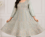 Ladies 3 Piece Masori Fabric Lehenga Suit - Image 5