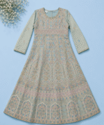 Ladies 3 Piece Masori Fabric Lehenga Suit - Image 4