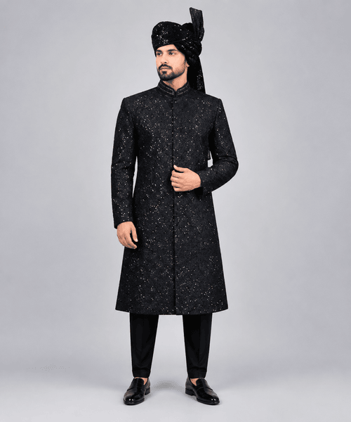 Men Premium Embroidered Sherwani – Traditional Wedding & Formal Wear Men-Premium-Embroidered-Sherwani-–-Traditional-Wedding-Formal-Wear