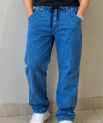 Men denim jeans baggy pent - Image 3