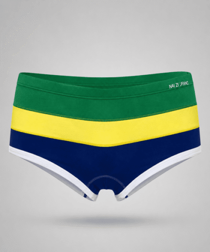 Men’s Premium Color-Block Low-Rise Trunk Brief – Soft Stretch Comfortable Fit