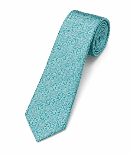 Men’s Premium Geometric Pattern Formal Necktie (9