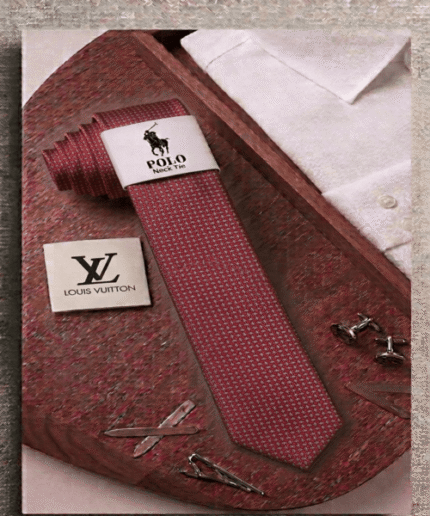 Men’s Premium Geometric Pattern Formal Necktie (12)