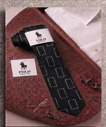 Men’s Premium Geometric Pattern Formal Necktie (12)