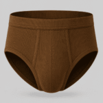 Men’s Premium Ribbed Cotton Full-Rise Brief – Soft Supportive Comfort Fit (2)