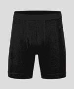 Men’s Premium Ribbed Cotton Long Boxer Brief – Front-Fly Supportive Comfort Fit - Image 3