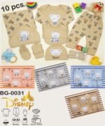 Newborn Baby Boys Premium Disney Bear Gift Box – Complete 11-Piece Cotton Clothing Set - Image 10