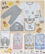 Newborn Baby Boys Premium Disney Bear Gift Box – Complete 11-Piece Cotton Clothing Set - Image 19
