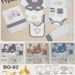 Newborn Baby Boys Premium Disney Bear Gift Box – Complete 11-Piece Cotton Clothing Set