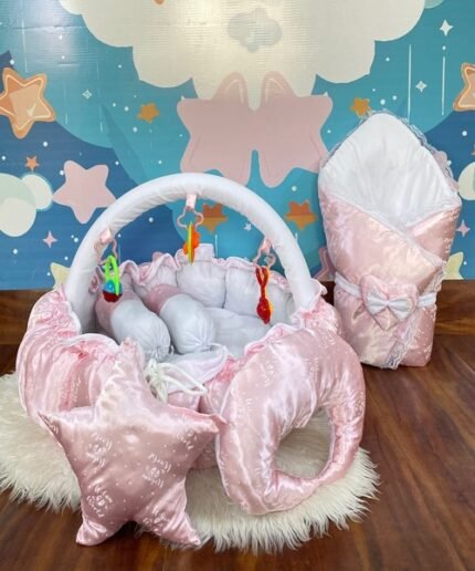 Newborn-Baby-Premium-Carry-Nest-Bedding-Gift-Set-with-Hanging-Toys-