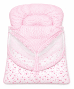 Newborn Baby Premium Carry Nest with Mosquito Net – Soft Padded & Comfortable - Image 3