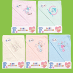Newborn-Baby-Premium-Hooded-Receiving-Blankets-–-Soft-Embroidered-Multi-Color-Collection-