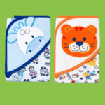 Newborn-Baby-Premium-Hooded-Receiving-Blankets-–-Soft-Embroidered-Multi-Color-Collection