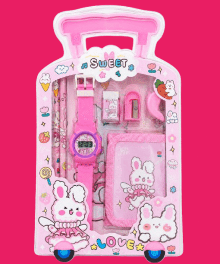 Pink_Bunny_Digital_Watch___Stationery_Gift_Set_in_Suitcase_Pack-removebg-preview