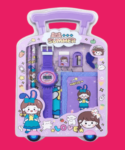 Purple_Digital_Watch___Stationery_Gift_Set_in_Suitcase_Pack-removebg-preview