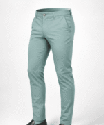 Men strech milky cotton chino pent - Image 2