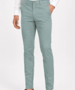 Men strech milky cotton chino pent - Image 3