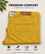Men strech milky cotton chino pent - Image 9