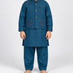 Boys Waistcoat Kameez & Shalwar 1 To 14 Years