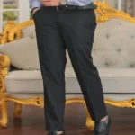 Men’s Black Premium Formal Dress Pant – Office & Business Wear
