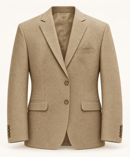 Men’s Premium Olive Grey Tailored Formal Blazer – Office, Business & Party Wear (2)