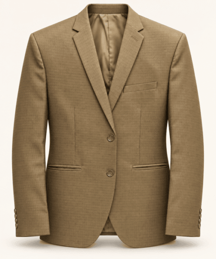 Men’s Premium Olive Grey Tailored Formal Blazer – Office, Business & Party Wear (3)
